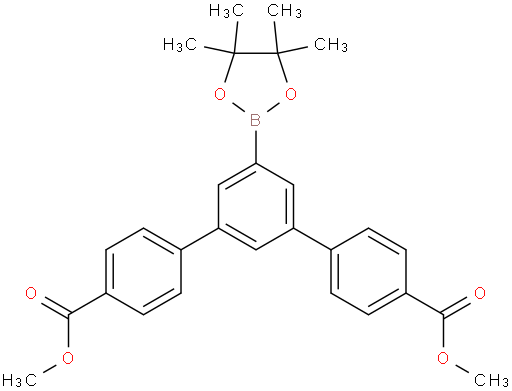 3.5-二(4-甲氧羰基苯基)苯硼酸频呢醇酯