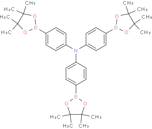 三(4-硼酸频呢醇酯苯基)胺