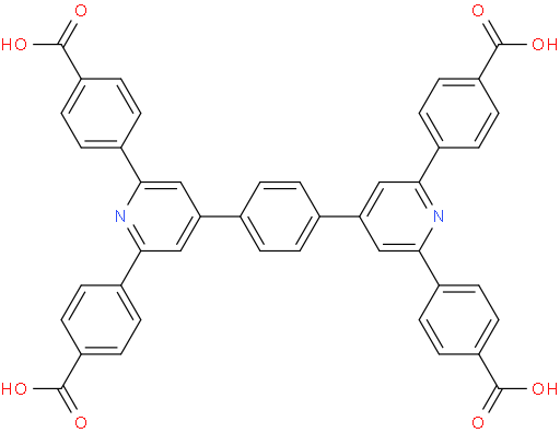 4,4',4'',4'''-(4,4'-(1,4-亚苯基)双(吡啶-6,4,2-三基))四苯甲酸