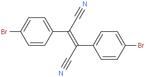 2,3-双(4-溴苯基)-2-丁烯二腈