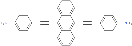 9,10-Bis(4-aminophenylethynyl)anthracene