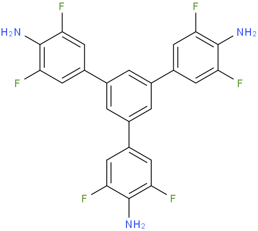 5'-(4-氨基-3,5-二氟苯基)-3,3'',5,5''-四氟-[1,1':3',1''-三联苯]-4,4''-二胺