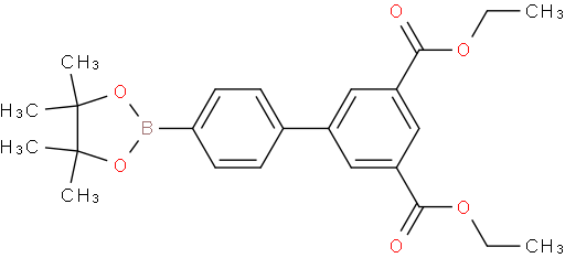 Diethyl 4'-(4,4,5,5-tetramethyl-1,3,2-dioxaborolan-2-yl)-[1,1'-biphenyl]-3,5-dicarboxylate