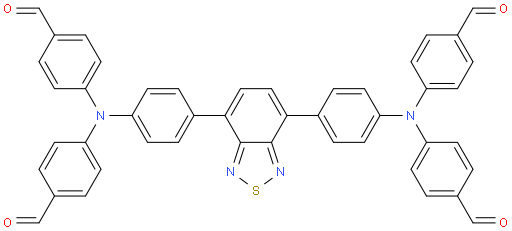 4,4',4'',4'''-((benzo[c][1,2,5]thiadiazole-4,7-diylbis(4,1-phenylene))bis(azanetriyl))tetrabenzaldehyde