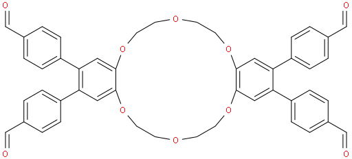 4,4',4'',4'''-(6,7,9,10,17,18,20,21-八氢二苯并[B,K][1,4,7,10,13,16]六氧杂环十八烯-2,3,13,14-四基)四苯甲醛