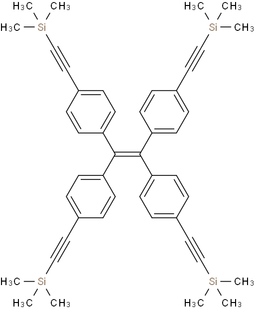 四(4-三甲基硅乙炔基苯基)乙烯