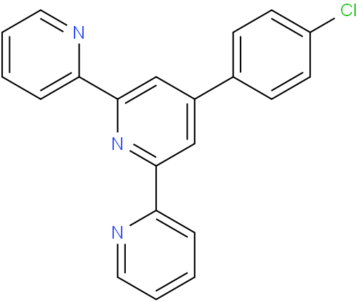 4′-(4-氯苯基)-2, 2′:6′, 2″-三联吡啶