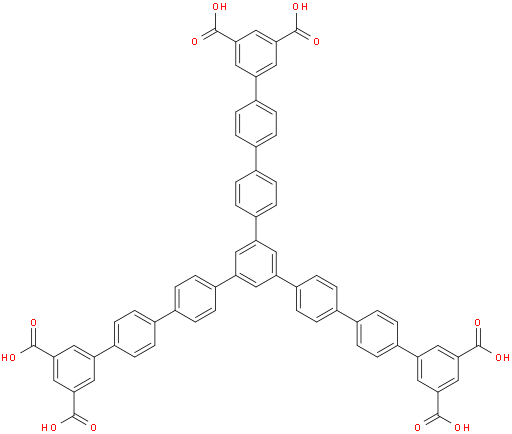 5'''-(3'',5''-二羧基[1,1':4',1''-三联苯基]-4-基)[1,1':4',1'':4'',1''':3''',1'''':4'''',1''''':4''''',1''''''-七苯基]-3,3'''''',5,5''''''-四羧酸