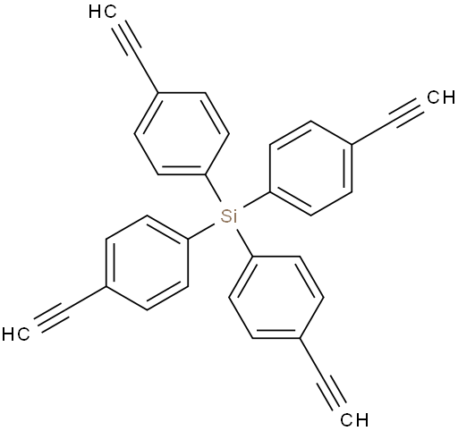 Tetrakis(4-ethynylphenyl)silane