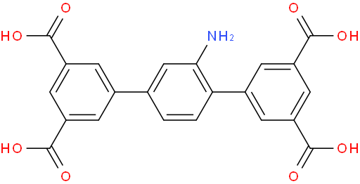 2'-Amino-[1,1':4',1''-terphenyl]-3,3'',5,5''-tetracarboxylic acid