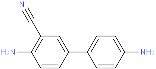 4,4'-二氨基-[1,1'-联苯]-3-甲腈