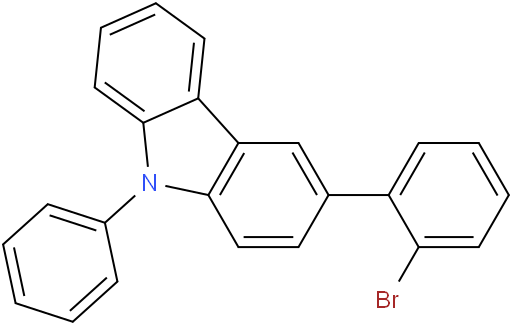 3-(2-Bromophenyl)-9-phenyl-9H-carbazole