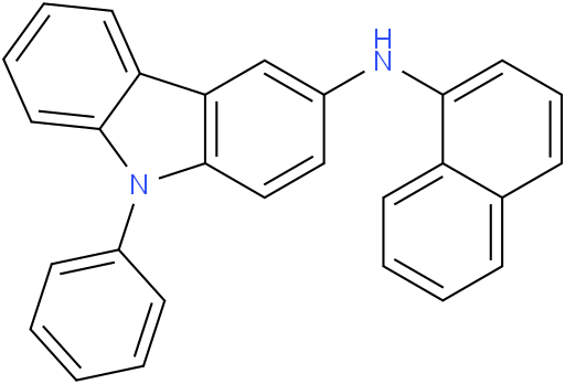 N-(1-naphthyl)-N-(9-phenylcarbazol-3-yl)amine