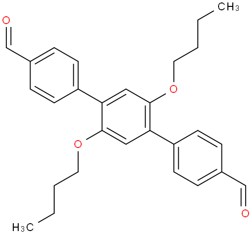 2',5'-二丁氧基-[1,1':4',1''-三联苯]-4,4''-二甲醛