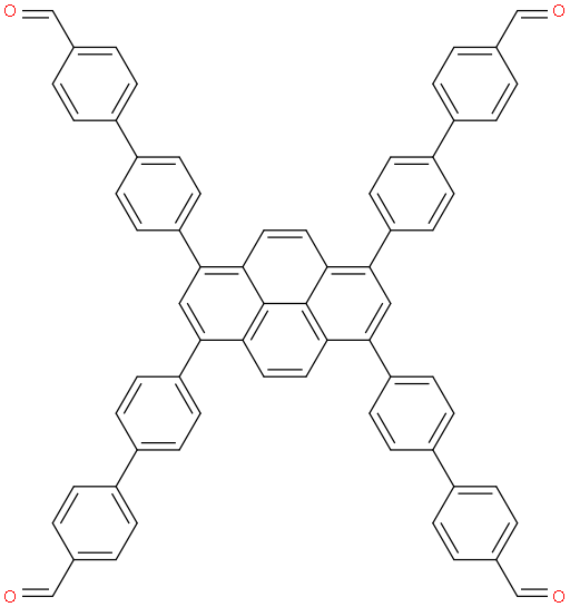 4',4''',4''''',4'''''''-(芘-1,3,6,8-四基)四(([1,1'-联苯]-4-甲醛))