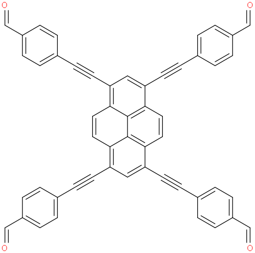 4,4',4'',4'''-(芘-1,3,6,8-四基四(乙炔-2,1-二基))四苯甲醛