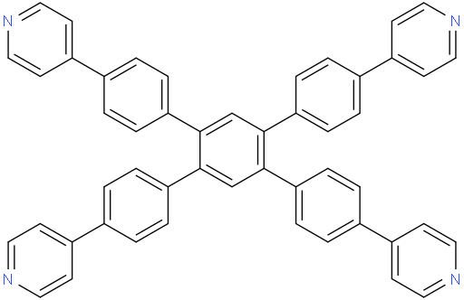 Pyridine, 4,4'-[4',5'-bis[4-(4-pyridinyl)phenyl][1,1':2',1''-terphenyl]-4,4''-diyl]bis-