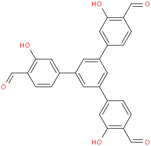 5'-(4-formyl-3-hydroxyphenyl)-3,3''-dihydroxy-[1,1':3',1''-terphenyl]-4,4''-dicarbaldehyde