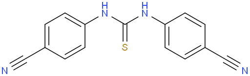 1,3-bis(4-cyanophenyl)-2-thiourea