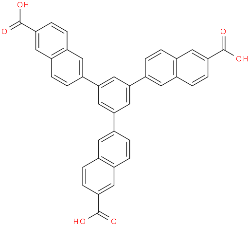 1,3,5-Tri(6-hydroxycarbonylnaphthalen-2-yl)benzene