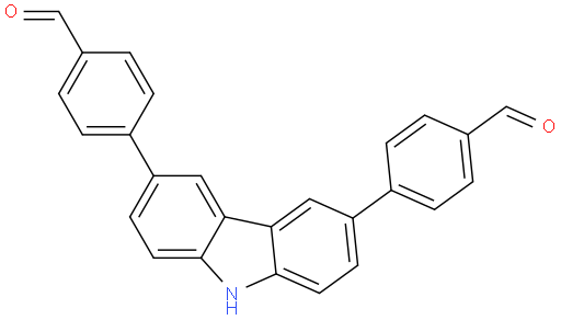 Benzaldehyde, 4,4'-(9H-carbazole-3,6-diyl)bis-