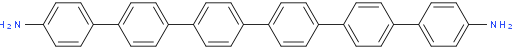 4-[4-[4-[4-[4-(4-Aminophenyl)phenyl]phenyl]phenyl]phenyl]aniline