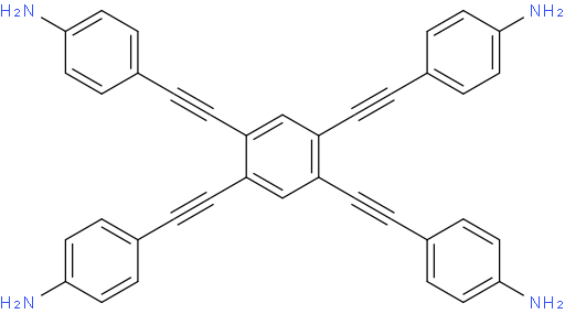 4,4',4'',4'''-[苯-1,2,4,5-四基四(乙炔-2,1-二基)]四苯胺