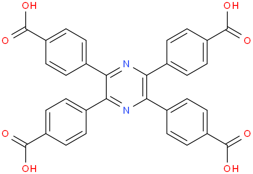 2,3,5,6-Tetrakis(4-carboxyphenyl)pyrazine