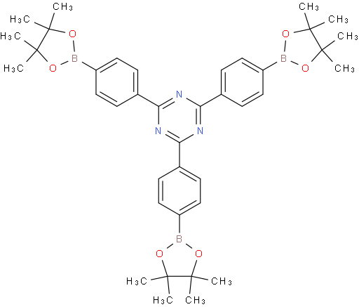 2,4,6-Tris(4-(4,4,5,5-tetramethyl-1,3,2-dioxaborolan-2-yl)phenyl)-1,3,5-triazine