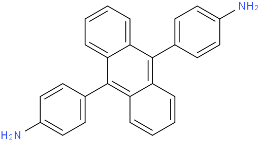 4-[10-(4-Aminophenyl)anthracen-9-yl]aniline