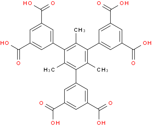 5'-(3,5-Dicarboxyphenyl)-2',4',6'-trimethyl-[1,1':3',1''-terphenyl]-3,3'',5,5''-tetracarboxylic acid