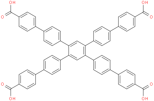 4-[4-[2,4,5-Tris[4-(4-carboxyphenyl)phenyl]phenyl]phenyl]benzoic acid