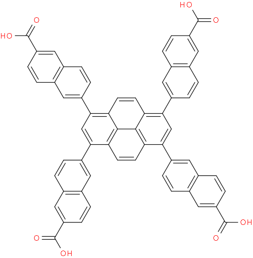 6,6',6'',6'''-(Pyrene-1,3,6,8-tetrayl)tetrakis(2-naphthoic acid)